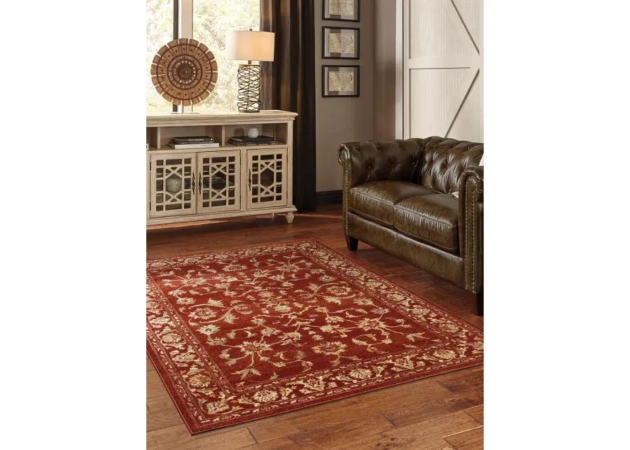 Juliette 5'3" x 7'3" Red Rug