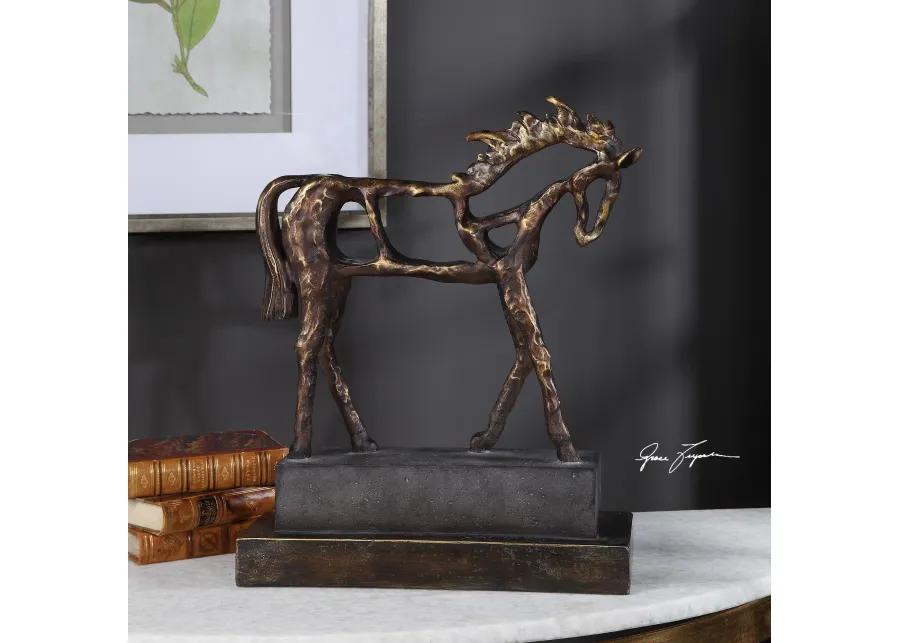 Uttermost Titan Horse Sculpture