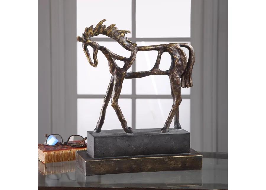 Uttermost Titan Horse Sculpture