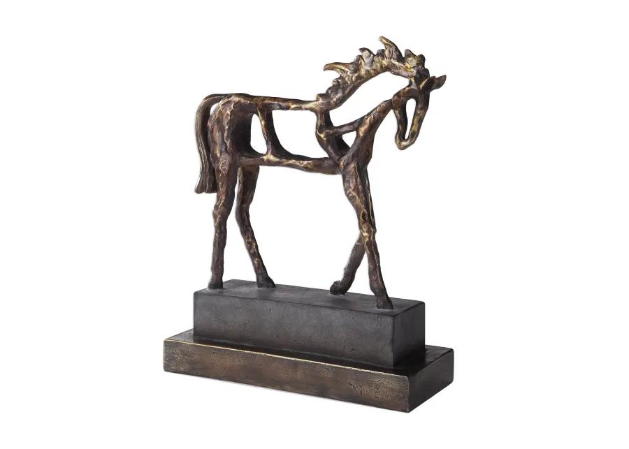 Uttermost Titan Horse Sculpture