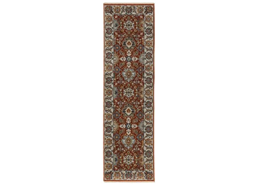 Aberdeen 5'3" x 7'6" Red Rug