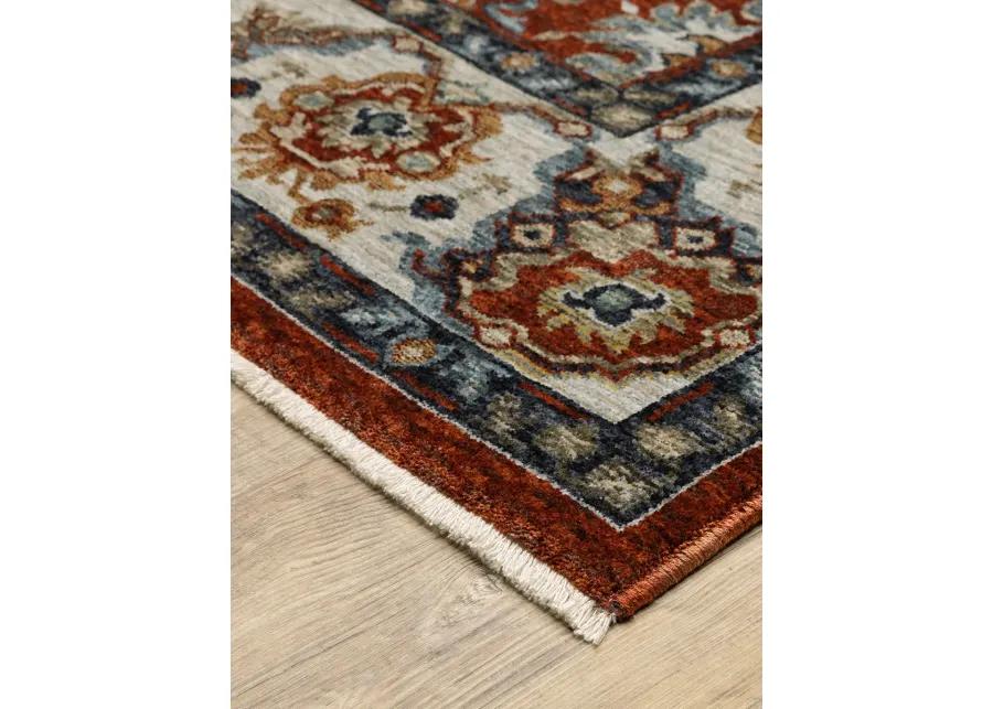 Aberdeen 5'3" x 7'6" Red Rug