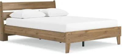 Queen Platform Panel Bed