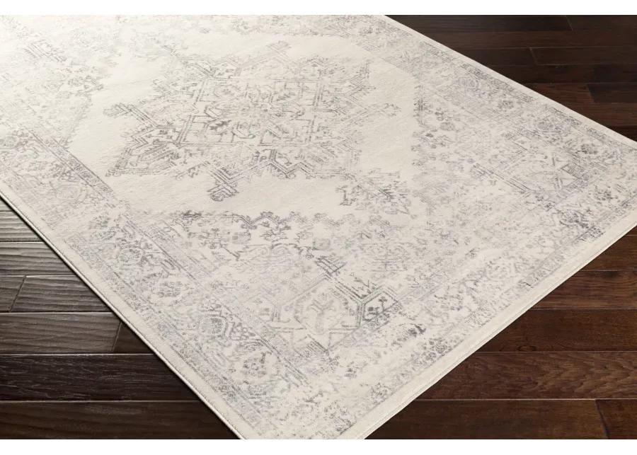 Roma ROM-2322 9' x 12'3' Gray Rug