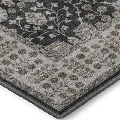 Hatay HY8 Black 2'3" x 7'6" Rug