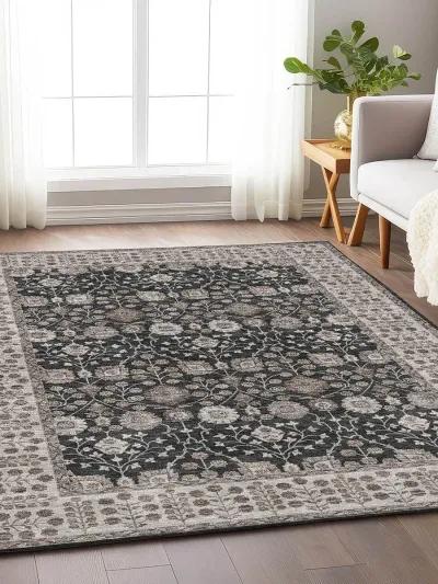 Hatay HY8 Black 2'3" x 7'6" Rug