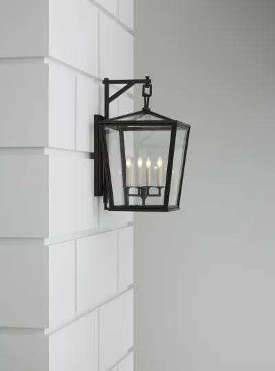 Darlana Medium Bracket Lantern in Bronze