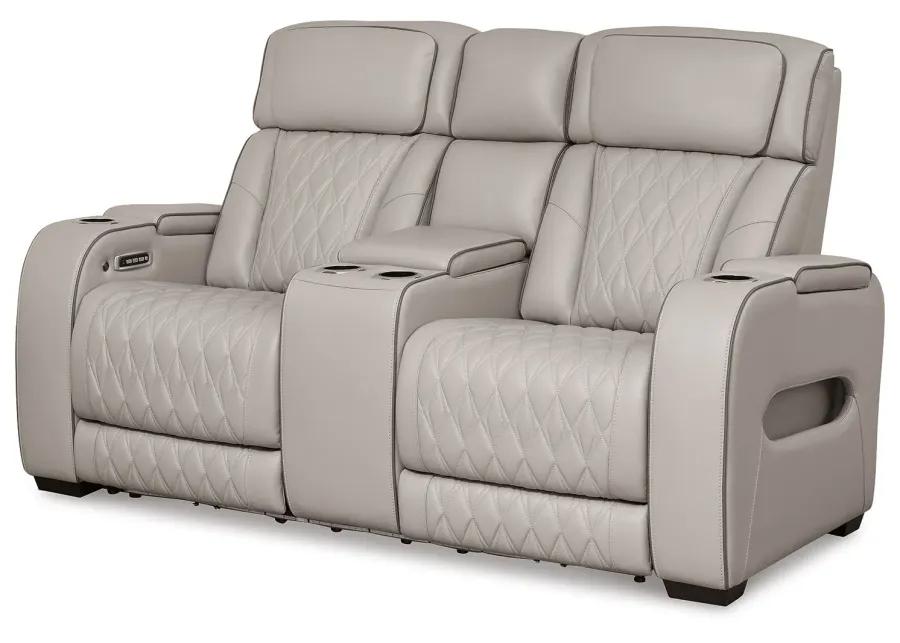 Boyington Power Reclining Loveseat with Console