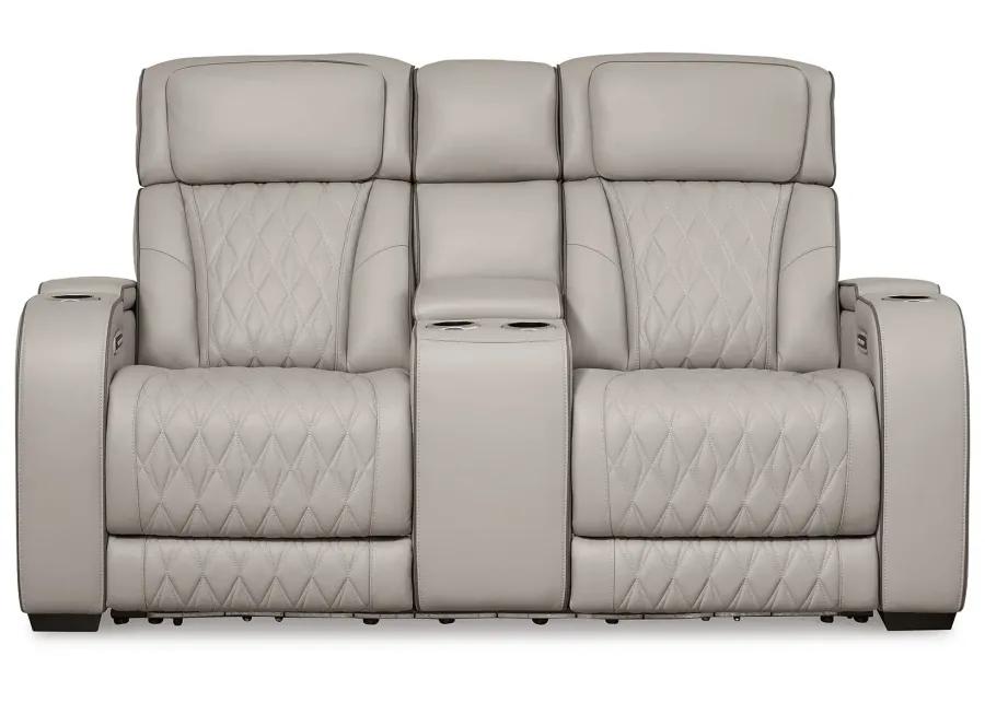 Boyington Power Reclining Loveseat with Console