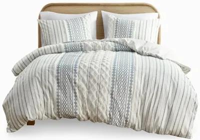 Gracie Mills Modesto Printed Cotton Comforter Set with Chenille