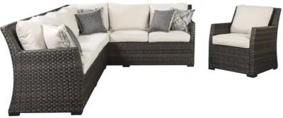 Easy Isle 2-Piece Sectional and Lounge Chair