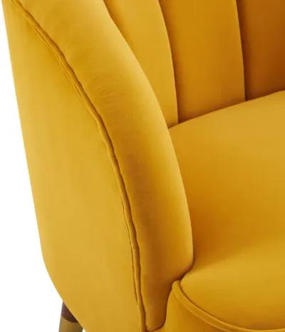 Merax Velvet Barrel Accent Chair