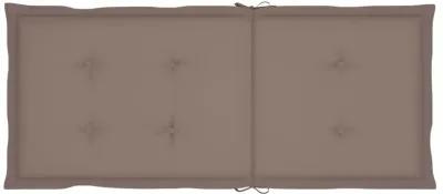 vidaXL Garden Chair Cushions 6 pcs Taupe 47.2"x19.7"x1.6"