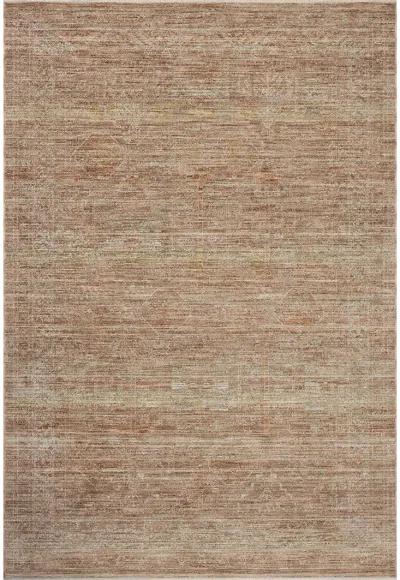 II Tabitha Clay/Natural 5'3" x 7'9" Area Rug by Loloi II