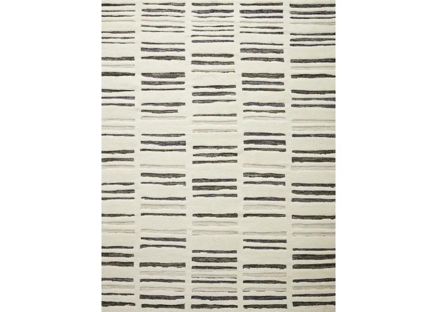 Bennett BEN01 Ivory/Charcoal 9'6" x 13'6" Rug