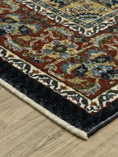 Vivian 3'10" x 5'5" Navy Rug