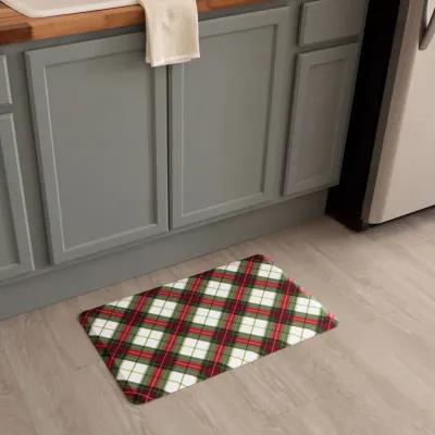 Tis The Season Plaid Multi 1' 8" x 3' 6" Door Mat