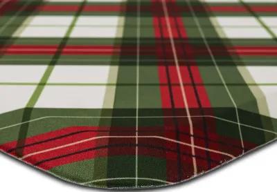 Tis The Season Plaid Multi 1' 8" x 3' 6" Door Mat