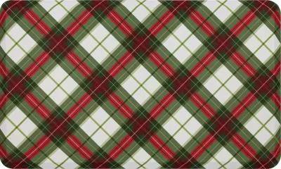 Tis The Season Plaid Multi 1' 8" x 3' 6" Door Mat