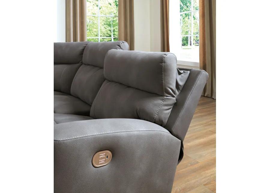 Next-Gen DuraPella 2-Piece Power Reclining Sectional Loveseat