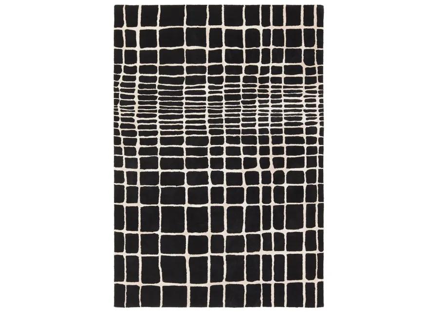 Clayton Innate Black 5' x 8' Rug