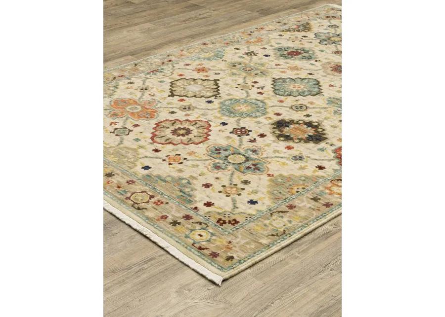 Lilihan 3'3" x 5' Beige Rug