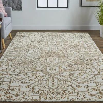 Belfort 8778F Ivory/Brown 8' x 10' Rug