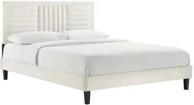 Modway - Sofia Channel Tufted Performance Velvet Full Platform Bed