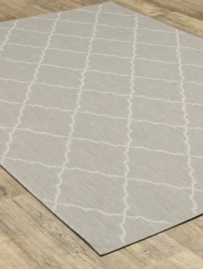 Portofino 9'10" x 12'10" Gry Rug