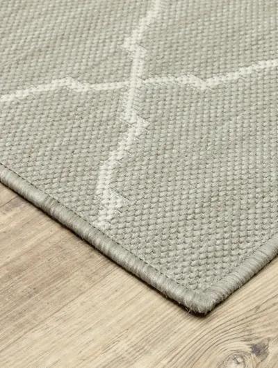 Portofino 9'10" x 12'10" Gry Rug