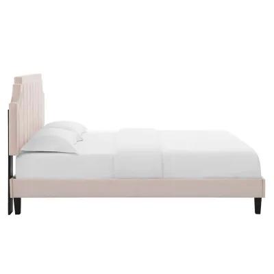 Modway - Sienna Performance Velvet Queen Platform Bed