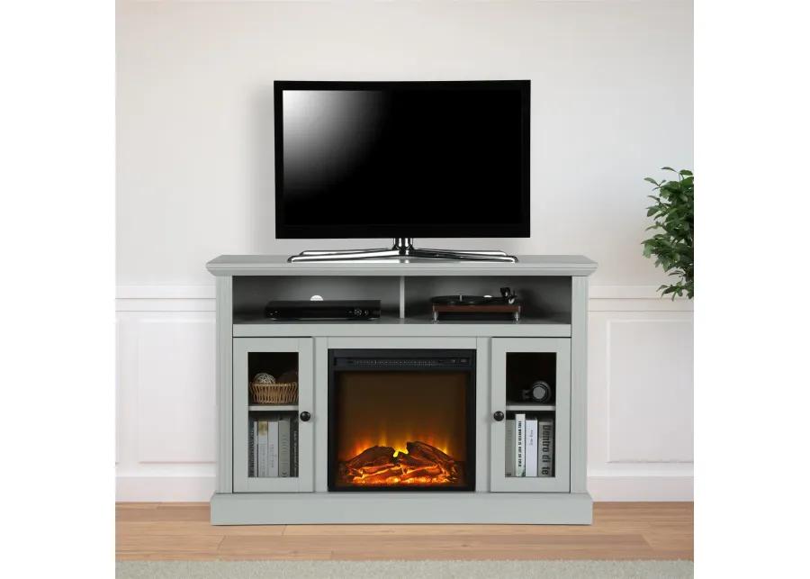 Chicago Electric Fireplace Space Heater TV Console for Flat Screen TVs up to 50"