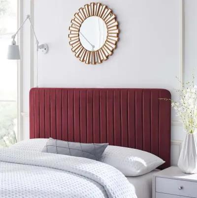 Modway - Milenna Channel Tufted Performance Velvet King/California King Headboard