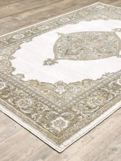 Andorra 2'6" x 12' Beige Rug