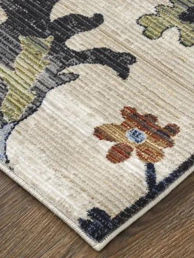 Melrose 39P1F 9'0" x 12'8" Ivory/Red/Blue Rug