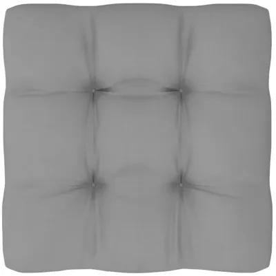 vidaXL Pallet Sofa Cushion Gray 23.6"x23.6"x4.7"