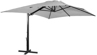 MONDAWE 13ft Square Offset Cantilever Patio Umbrella for Outdoor Shade