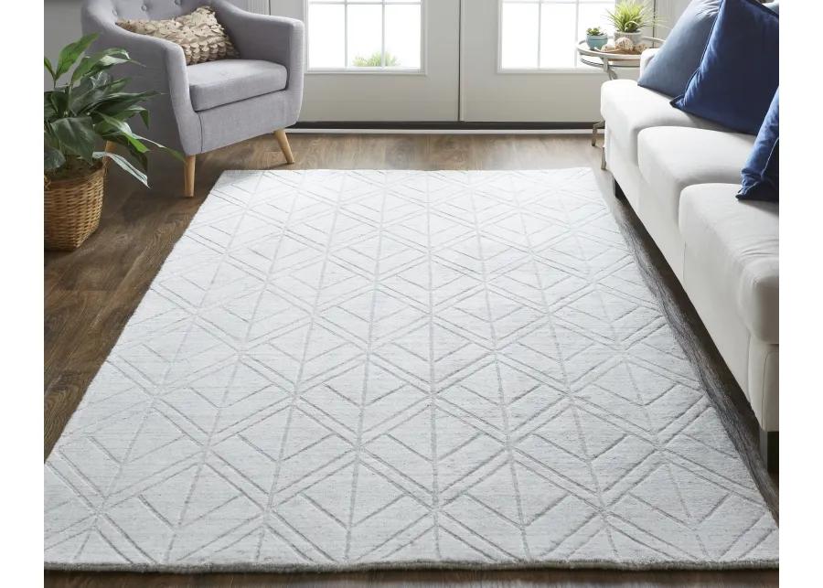 Redford 8847F White/Silver 8' x 10' Rug