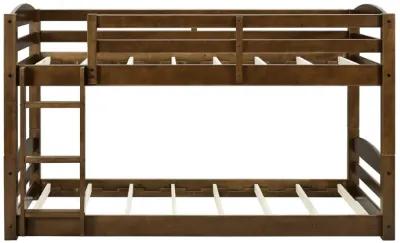 DHP Sierra Convertible Twin over Twin Bunk Bed with Safety Railings