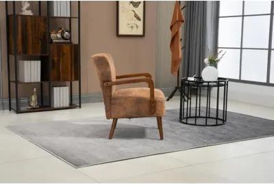 Wood Frame Armchair, Modern Accent Chair Lounge Chair For Living Room