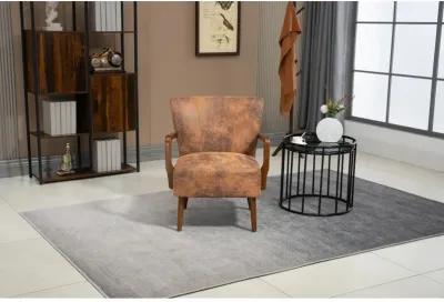 Wood Frame Armchair, Modern Accent Chair Lounge Chair For Living Room