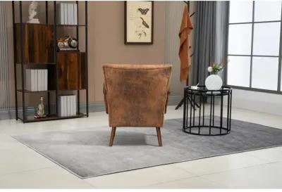 Wood Frame Armchair, Modern Accent Chair Lounge Chair For Living Room