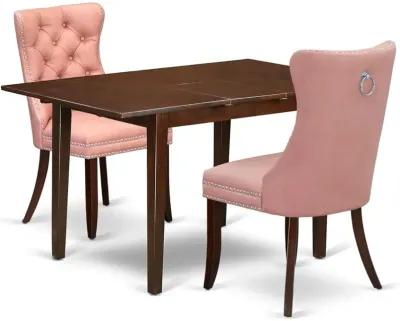 3 Piece Dining Table Set Consists of a Rectangle Kitchen Table