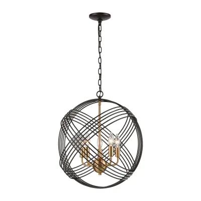 Concentric 19'' Wide 5-Light Chandelier