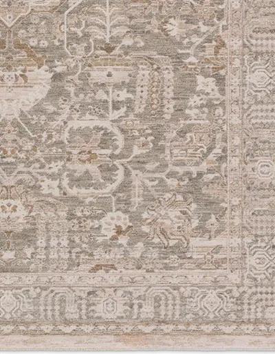 Lilit Acair Tan/Taupe 3' x 12' Runner Rug