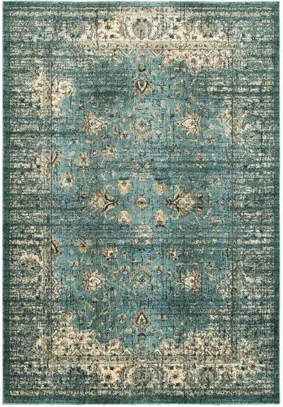 Empire 9'10" x 12'10" Blue Rug