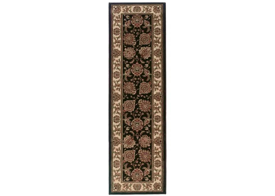 Ariana 6'7" x 9'6" Brown Rug