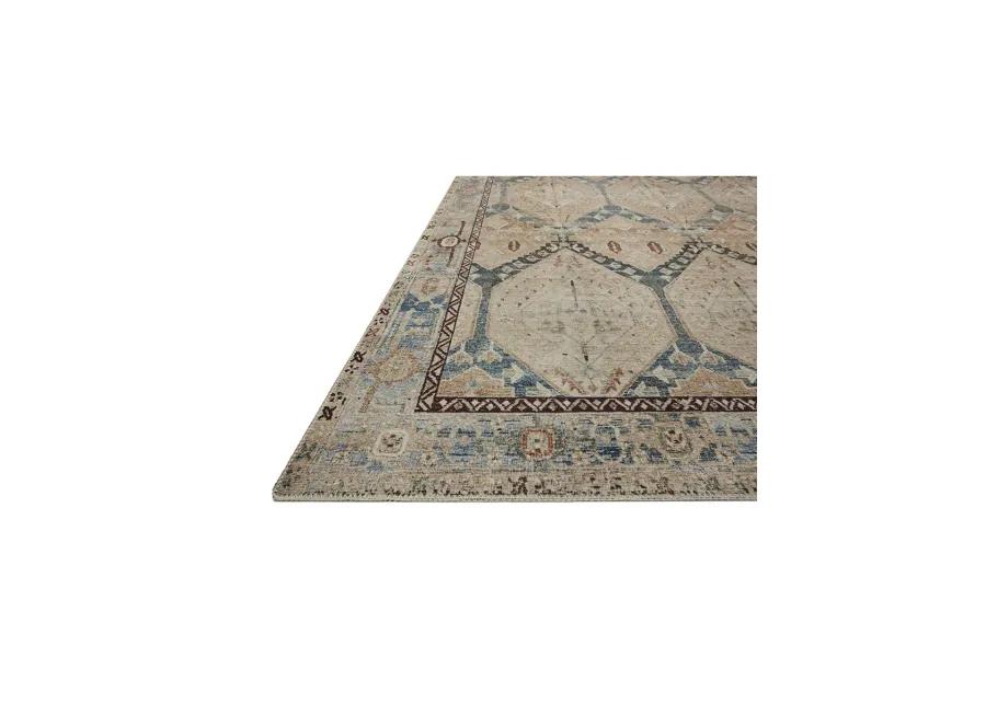 Lenna LEA05 Denim/Sand 8'6" x 11'6" Rug