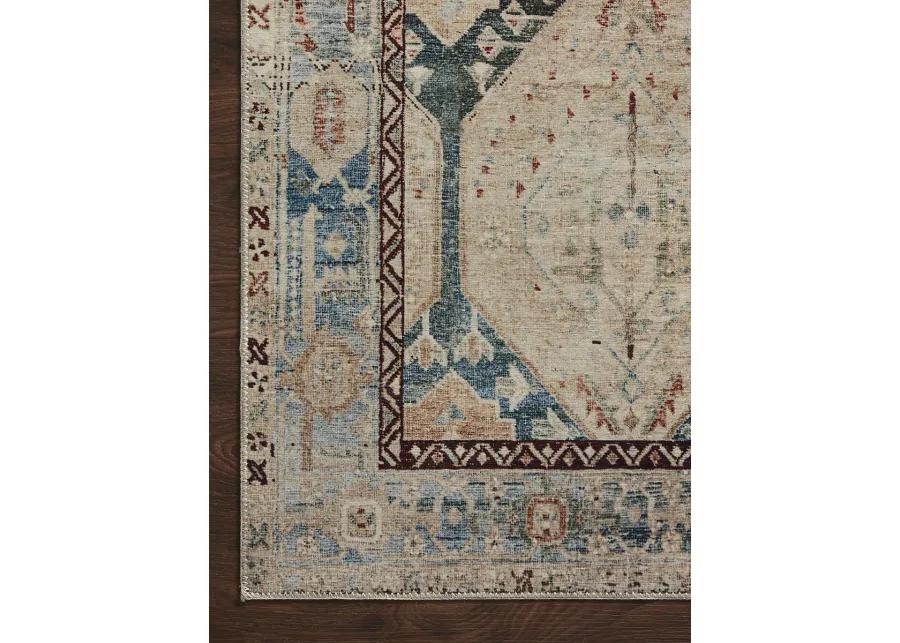 Lenna LEA05 Denim/Sand 8'6" x 11'6" Rug