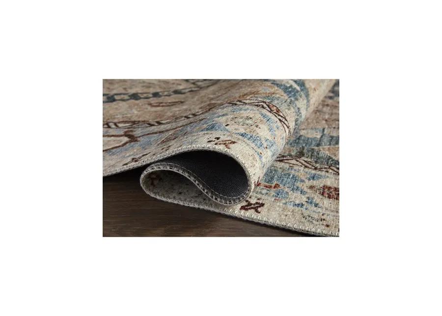 Lenna LEA05 Denim/Sand 8'6" x 11'6" Rug